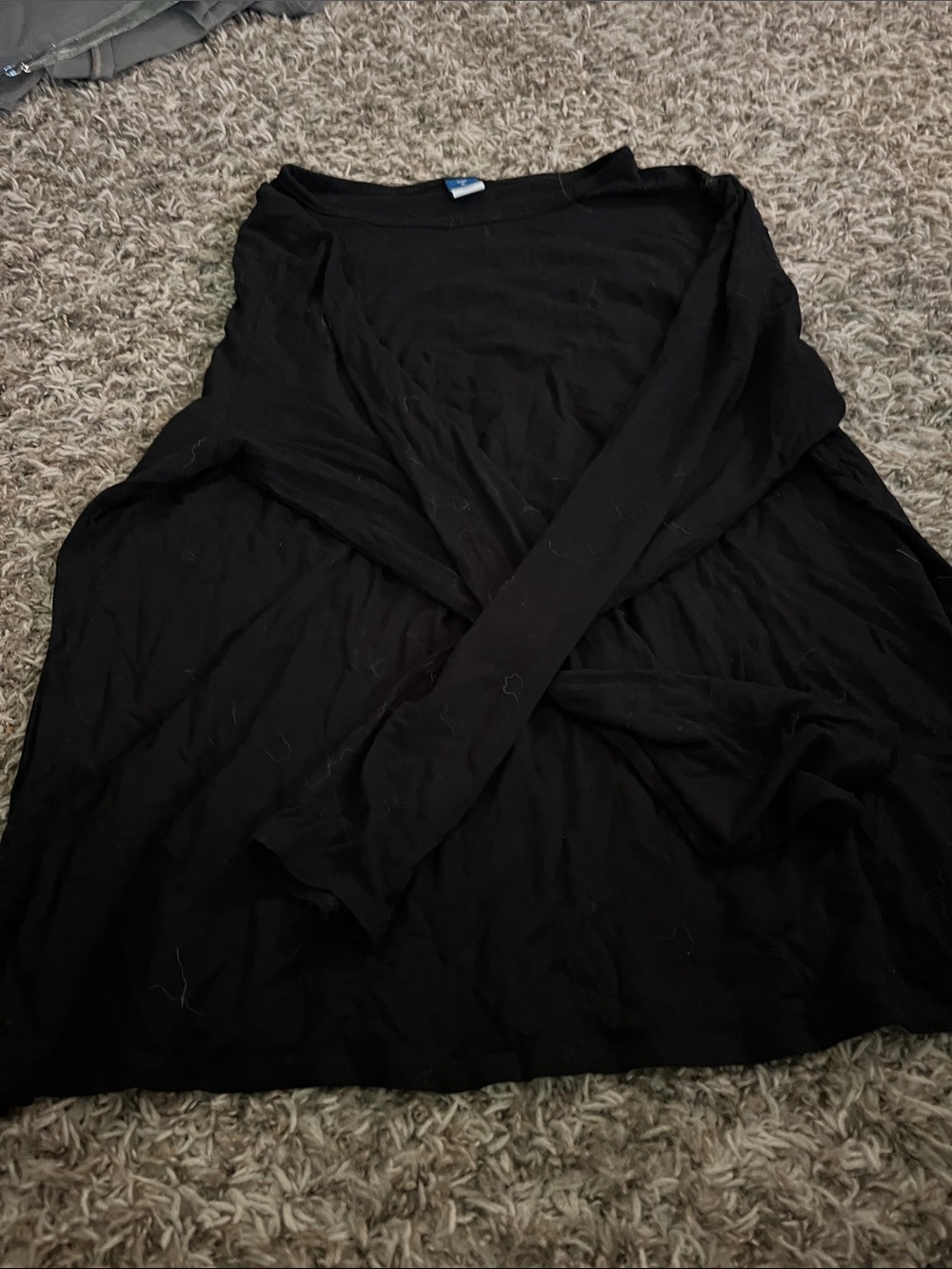 Old Navy Black Long Sleeve Top